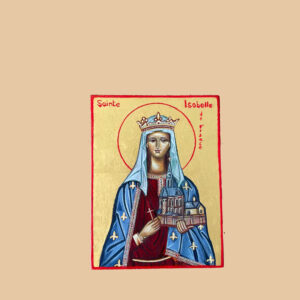 Handmade Icon - St. Isabelle of France