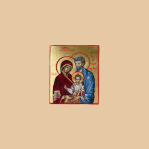 Handmade Icon - The Holy Family