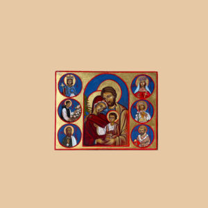 Handmade Icon - The Holy Family