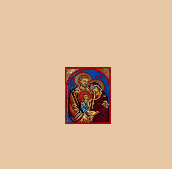 Handmade Icon - The Holy Family