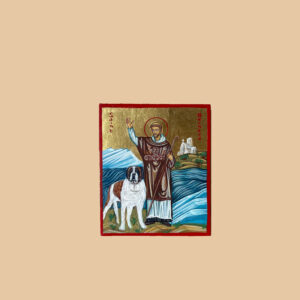Handmade Icon - Saint Bernard