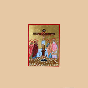Handmade Icon - Crucifixion of the Lord