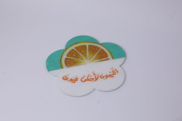 Lebanese Bloom Hand-Painted Trivet