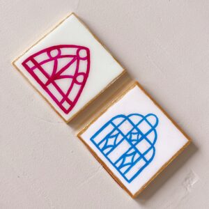 Arcade design coasters